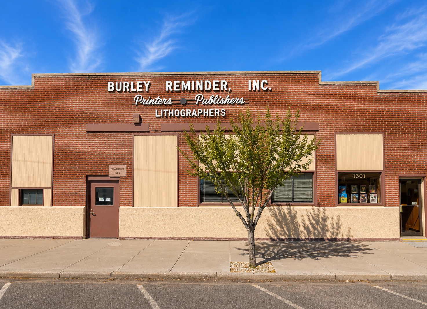 Burley Reminder Printing image