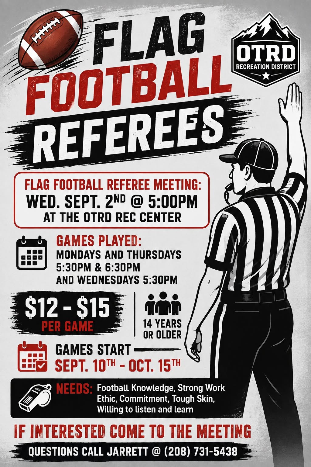 Flag Football Referees image