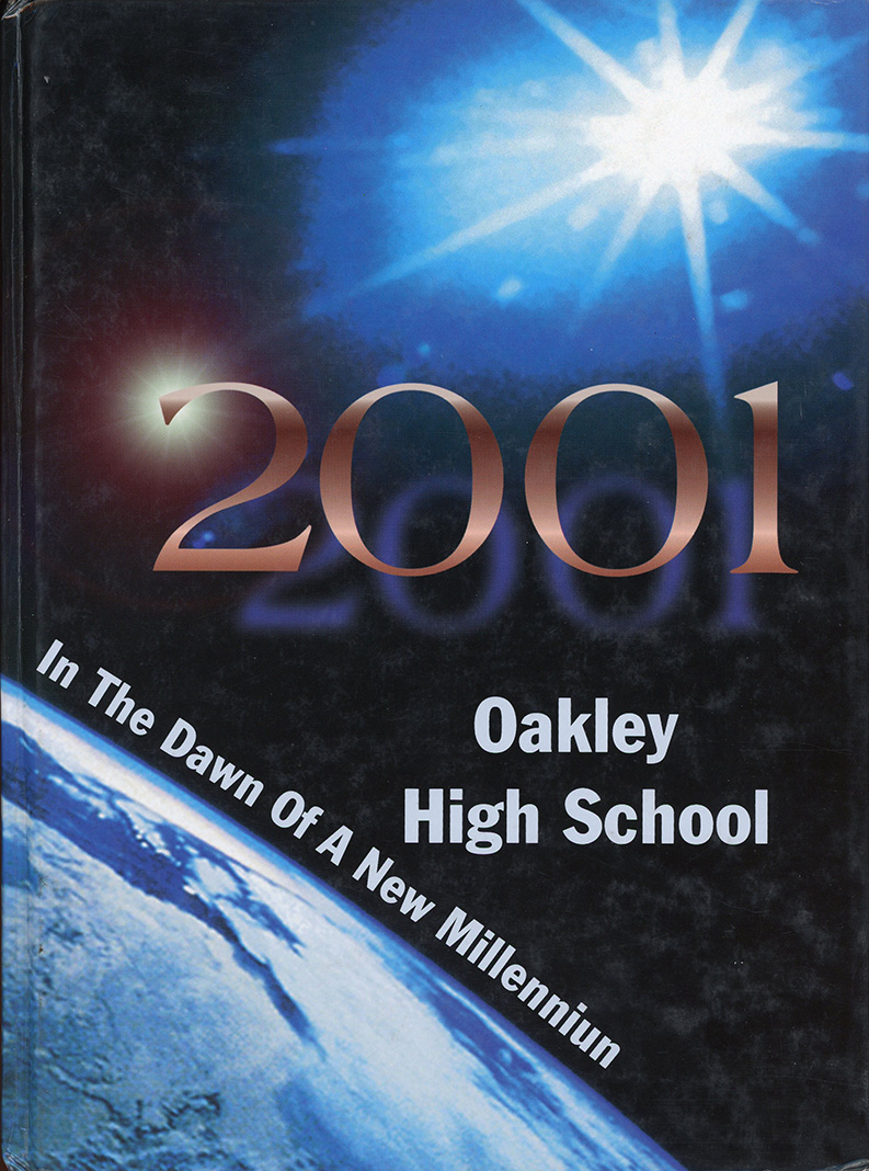 Oakley High School 2001 yearbook cover